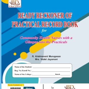 READY RECKONER OF PRACTICAL RECORD BOOK FOR COMMUNITY HEALTH