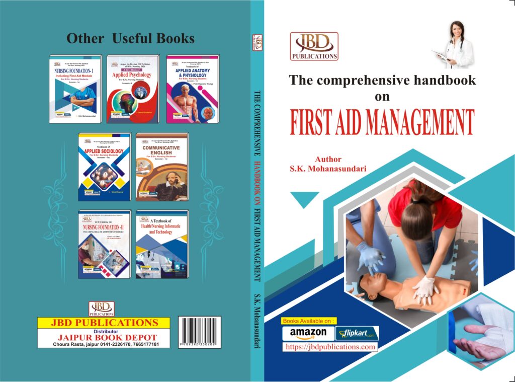 The Comprehensive handbook on First Aid Management – JBD PUBLICATIONS