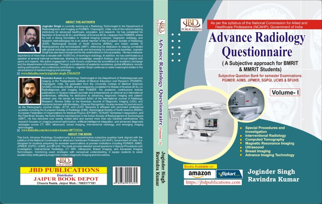 Advance Radiology Questionnaire (Volume-I) – JBD PUBLICATIONS